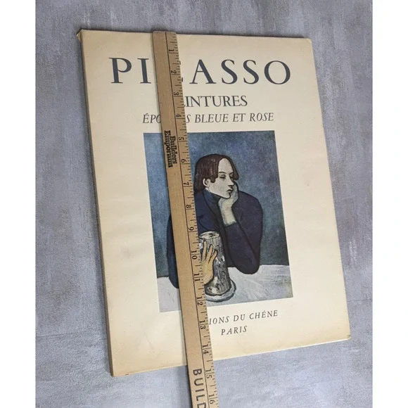 Vintage Picasso Peintures Époques Bleue Et Rose 1947 Ziai Art Softcover French